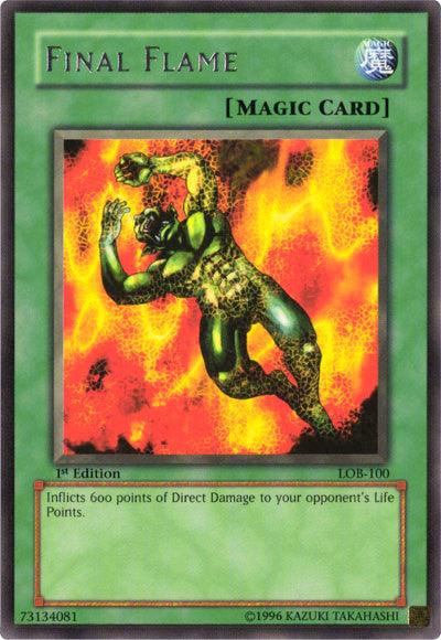 Final Flame [LOB-100] Rare - Josh's Cards