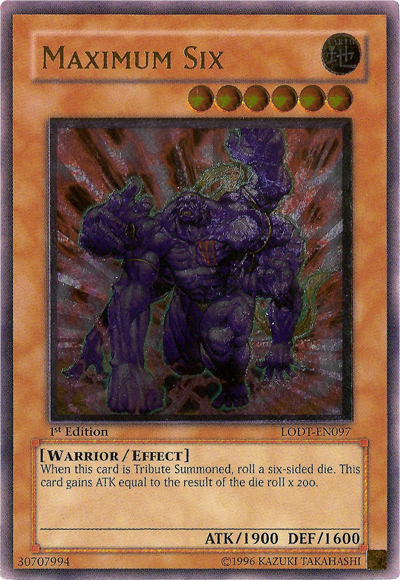 Maximum Six (UTR) (LODT-EN097) - Light of Destruction Unlimited