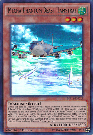 Mecha Phantom Beast Hamstrat [MP14-EN011] Ultra Rare - Josh's Cards