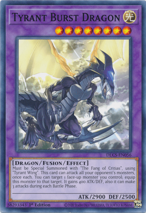 Tyrant Burst Dragon [DLCS-EN056] Common - Josh's Cards