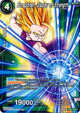 Son Gohan, Display of Strength (EX06-16) [Special Anniversary Set] Parallel Foil
