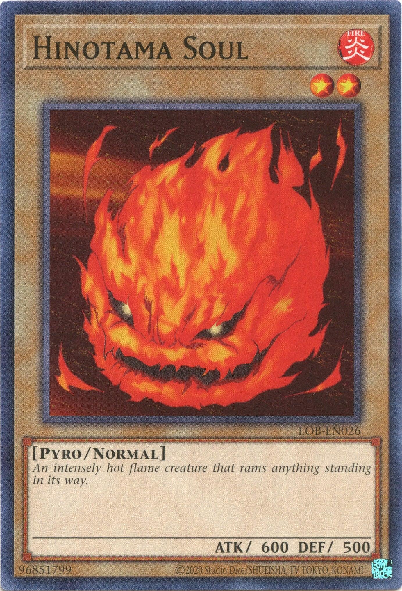 Hinotama Soul (25th Anniversary) [LOB-EN026] Common - Josh's Cards