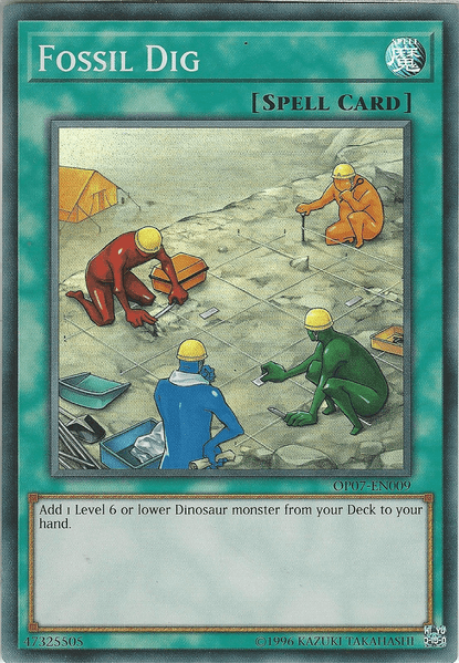 Fossil Dig [OP07-EN009] Super Rare - Josh's Cards