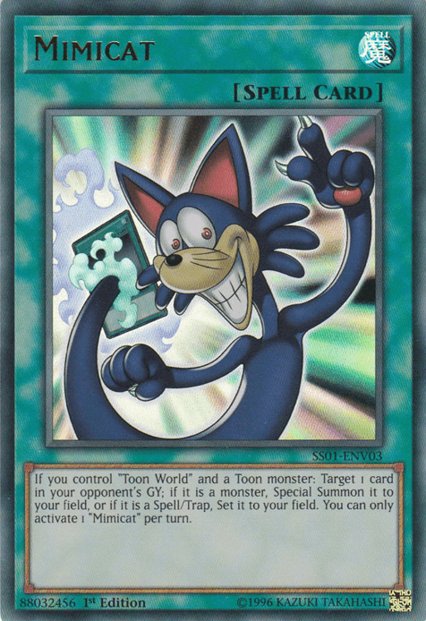 Mimicat [SS01-ENV03] Ultra Rare - Josh's Cards