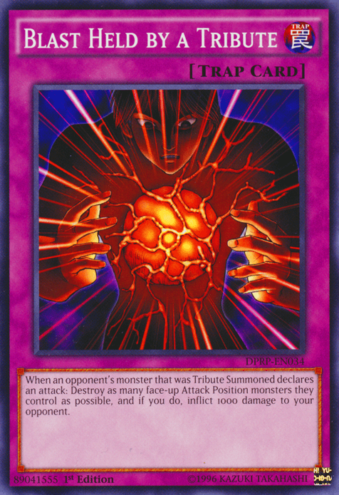 Blast Held by a Tribute [DPRP-EN034] Common - Josh's Cards