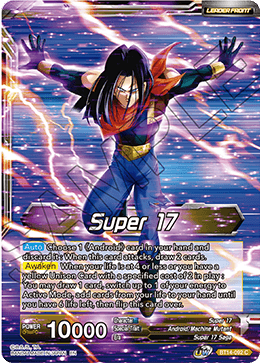 Super 17 // Super 17, Emissary of Hell (BT14-092) [Cross Spirits] Parallel Foil