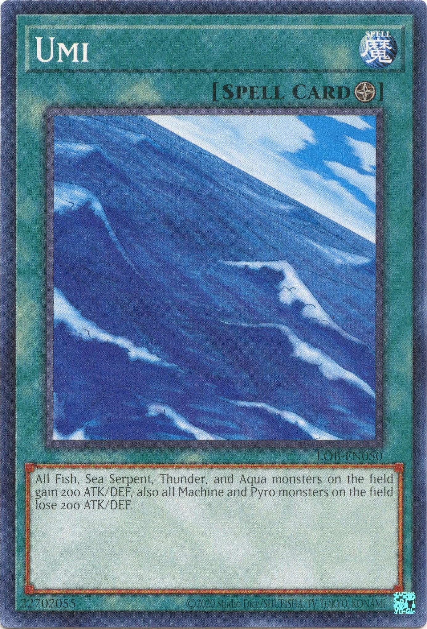 Umi (25th Anniversary) [LOB-EN050] Common - Josh's Cards