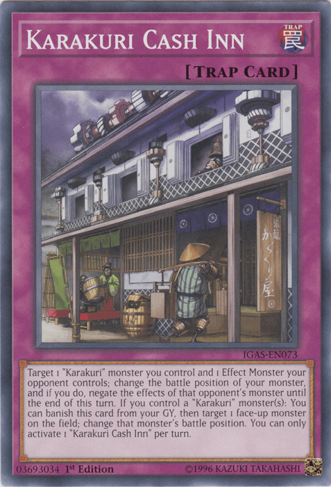 Karakuri Cash Inn [IGAS-EN073] Common - Josh's Cards
