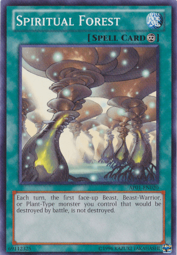 Spiritual Forest [AP01-EN020] Common - Josh's Cards