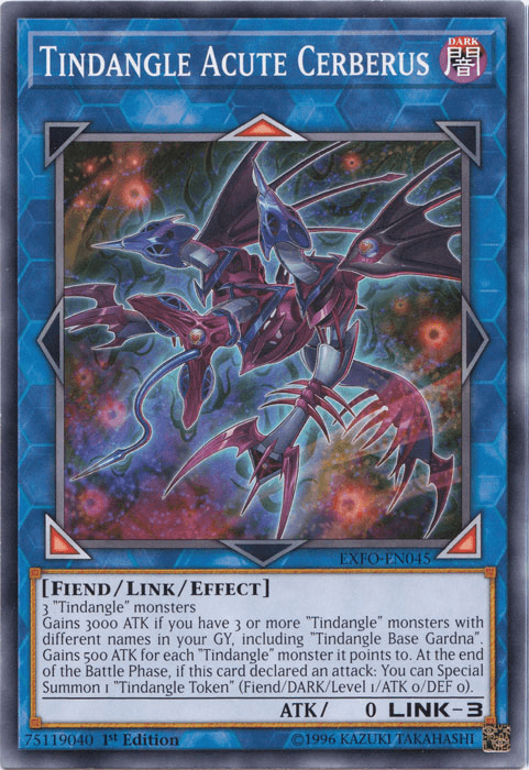Tindangle Acute Cerberus [EXFO-EN045] Common - Josh's Cards