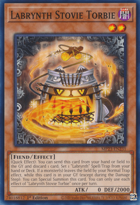 Labrynth Stovie Torbie [MP23-EN231] Common - Josh's Cards