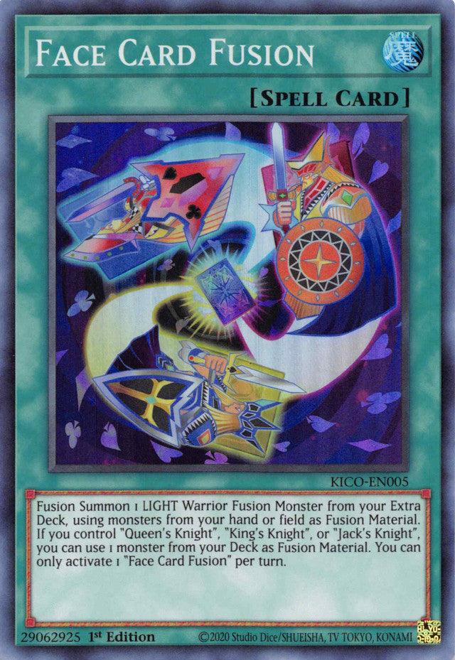 Face Card Fusion (Super Rare) [KICO-EN005] Super Rare - Josh's Cards