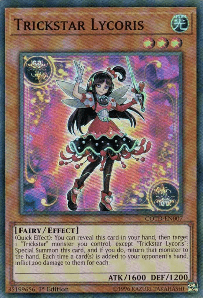Trickstar Lycoris [COTD-EN007] Super Rare - Josh's Cards