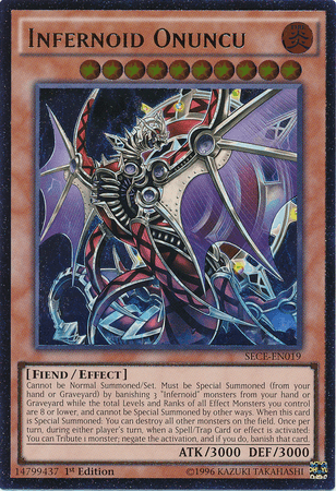 Infernoid Onuncu [SECE-EN019] Ultimate Rare - Josh's Cards