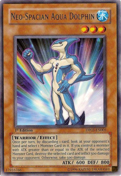 Neo-Spacian Aqua Dolphin [DP03-EN005] Rare - Josh's Cards