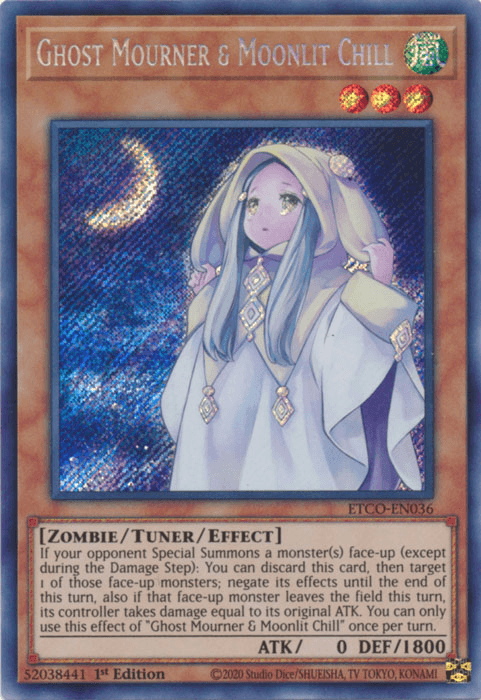 Ghost Mourner & Moonlit Chill [ETCO-EN036] Secret Rare - Josh's Cards