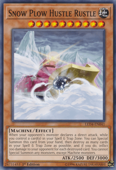 Snow Plow Hustle Rustle [LED4-EN041] Common - Josh's Cards