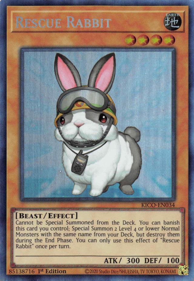 Rescue Rabbit (Collector's Rare) [KICO-EN034] Collector's Rare - Josh's Cards