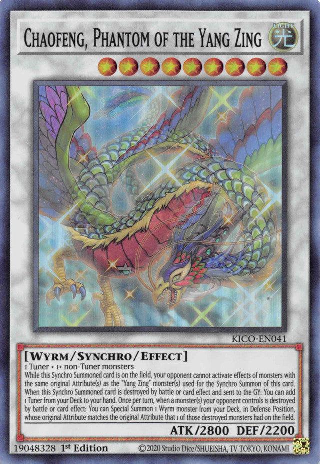 Chaofeng, Phantom of the Yang Zing [KICO-EN041] Super Rare - Josh's Cards