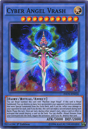 Cyber Angel Vrash [INOV-EN036] Super Rare - Josh's Cards