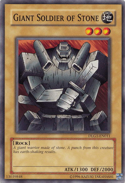 Giant Soldier of Stone [DLG1-EN011] Common - Josh's Cards