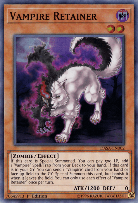 Vampire Retainer [DASA-EN002] Super Rare - Josh's Cards