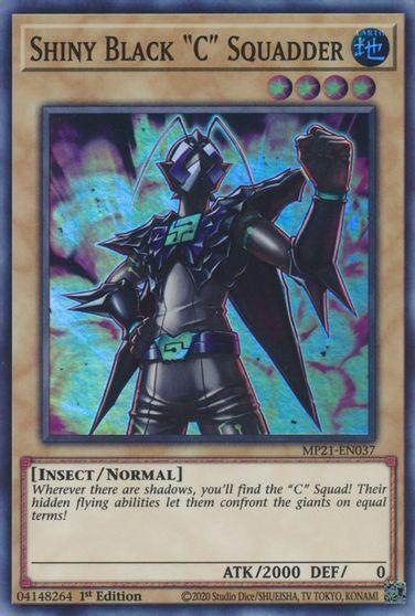 Shiny Black C Squadder [MP21-EN037] Super Rare - Josh's Cards