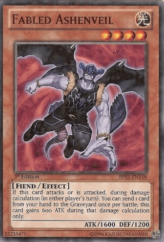Fabled Ashenveil [BP01-EN158] Starfoil Rare - Josh's Cards