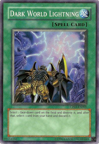 Dark World Lightning [CP03-EN005] Super Rare - Josh's Cards