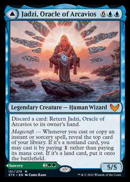 Jadzi, Oracle of Arcavios // Journey to the Oracle (STX-151) - Strixhaven: School of Mages Foil