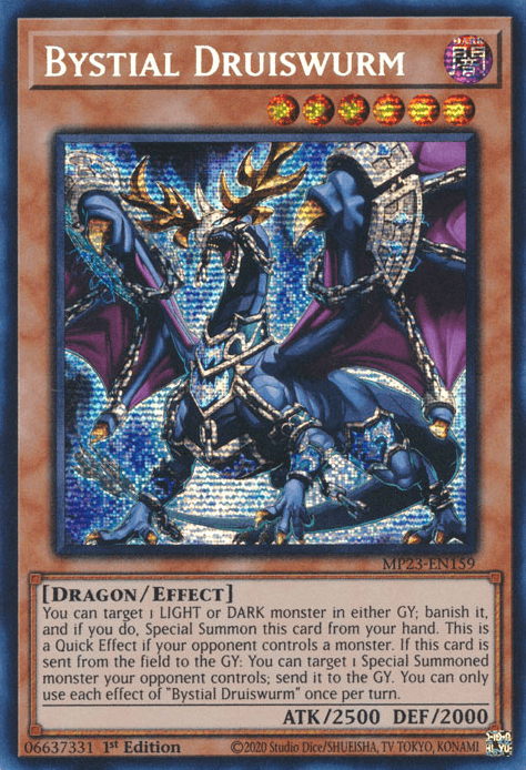 Bystial Druiswurm [MP23-EN159] Prismatic Secret Rare - Josh's Cards