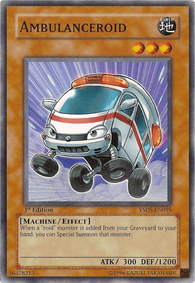 Ambulanceroid [YSDS-EN018] Common - Josh's Cards