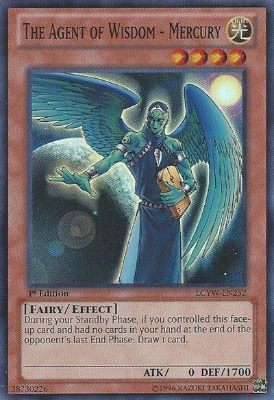 The Agent of Wisdom - Mercury [LCYW-EN252] Super Rare - Josh's Cards