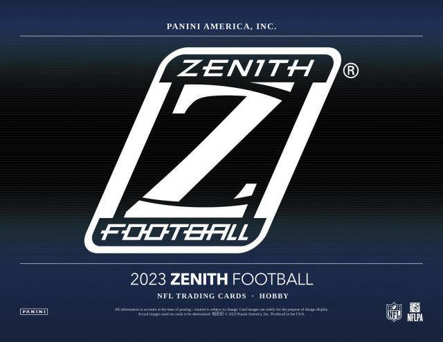 2023 Panini Zenith Football Hobby Box - Josh's Cards