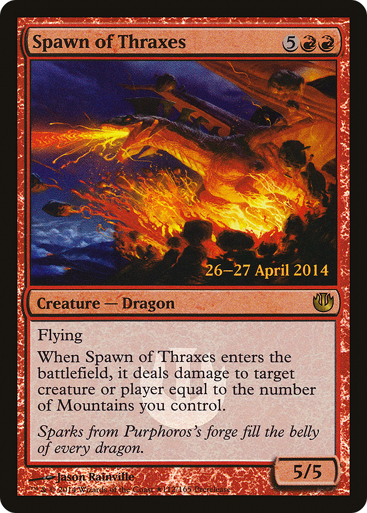 Spawn of Thraxes (PRE-112★) - Journey into Nyx Promos Foil