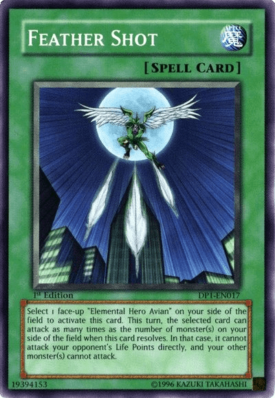Feather Shot [DP1-EN017] Common - Josh's Cards