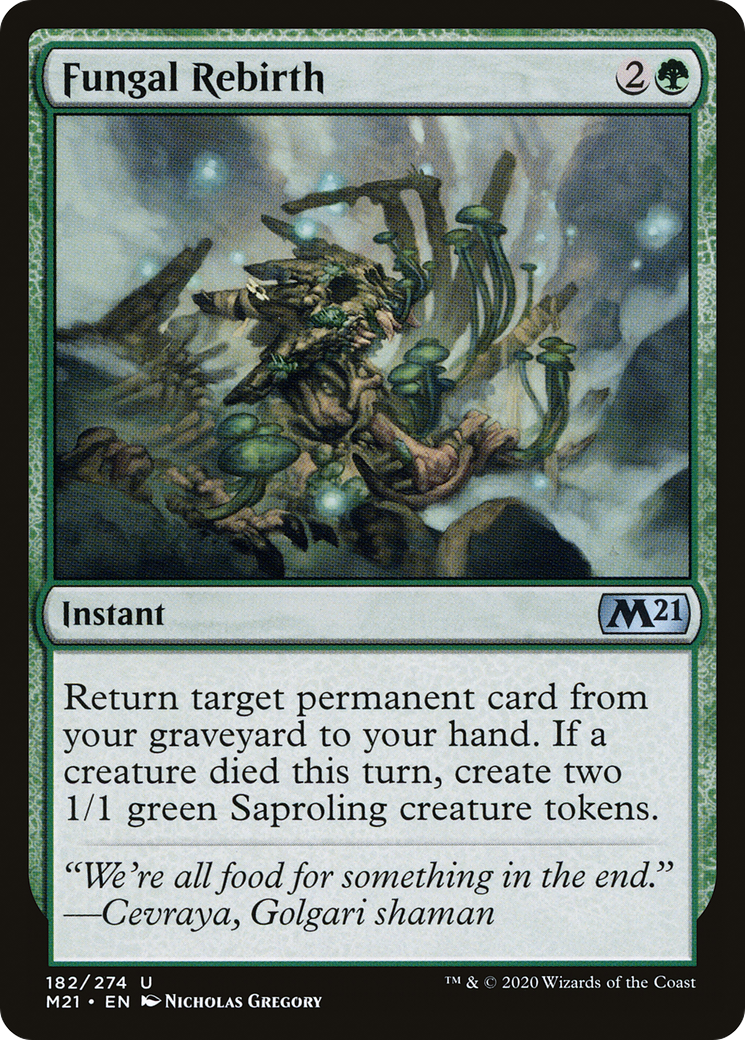 Fungal Rebirth (M21-182) - Core Set 2021