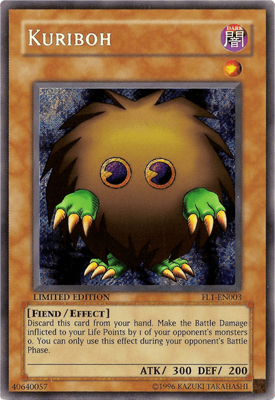 Kuriboh [FL1-EN003] Secret Rare - Josh's Cards