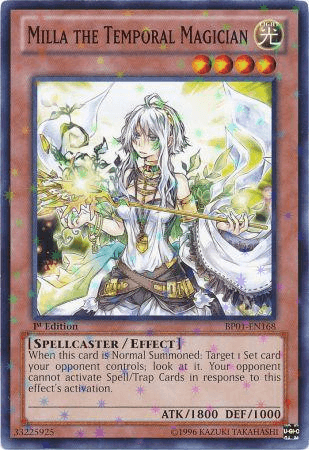 Milla the Temporal Magician [BP01-EN168] Starfoil Rare - Josh's Cards