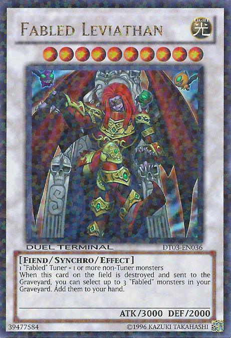 Fabled Leviathan [DT03-EN036] Ultra Rare - Josh's Cards