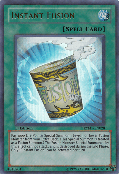 Instant Fusion [RYMP-EN028] Ultra Rare - Josh's Cards