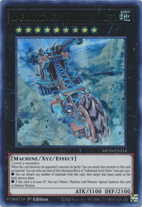 Infinitrack Earth Slicer [MP20-EN214] Ultra Rare - Josh's Cards