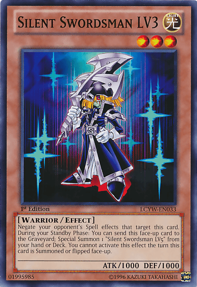 Silent Swordsman LV3 [LCYW-EN033] Common - Josh's Cards