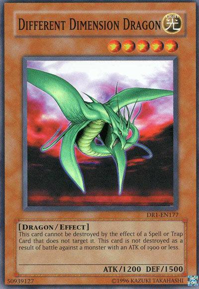 Different Dimension Dragon [DR1-EN177] Super Rare - Josh's Cards