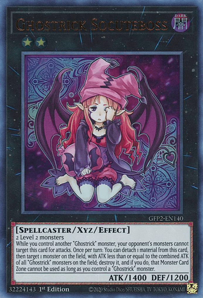 Ghostrick Socuteboss [GFP2-EN140] Ultra Rare - Josh's Cards