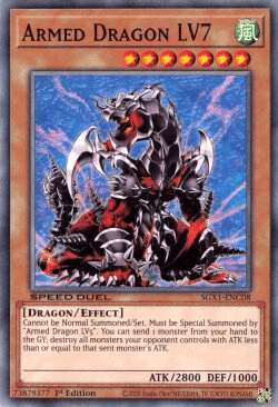 Armed Dragon LV7 [SGX1-ENC08] Common - Josh's Cards