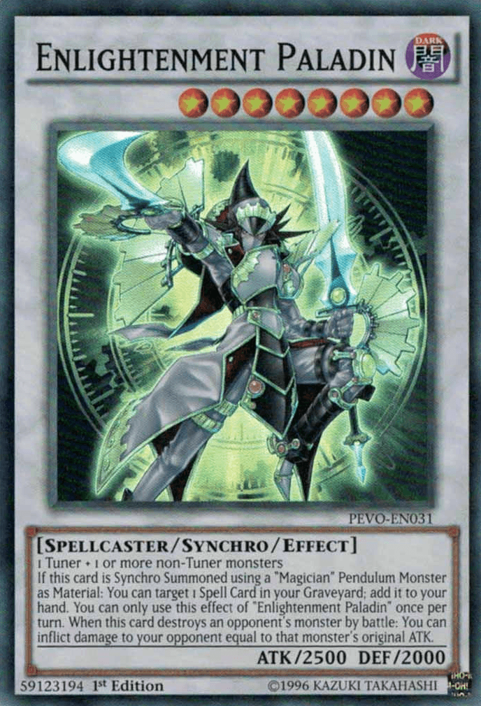 Enlightenment Paladin [PEVO-EN031] Super Rare - Josh's Cards