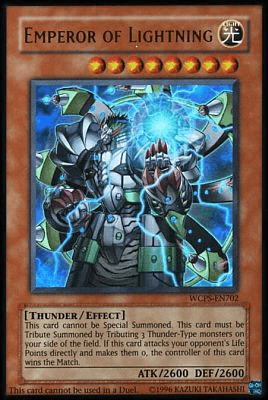 Emperor of Lightning [WCPS-EN702] Ultra Rare - Josh's Cards