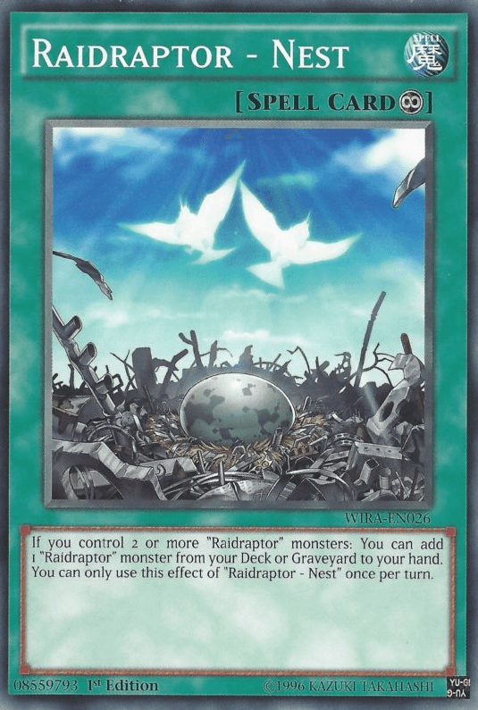 Raidraptor - Nest [WIRA-EN026] Common - Josh's Cards