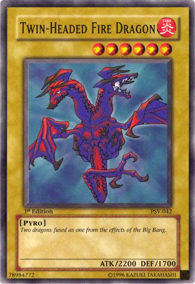 Twin-Headed Fire Dragon [PSV-042] Common - Josh's Cards